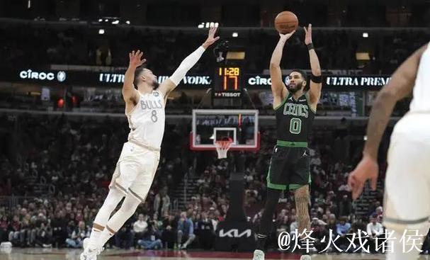 塔图姆43+16+10率绿军复仇公牛 爵士轻松击败篮网